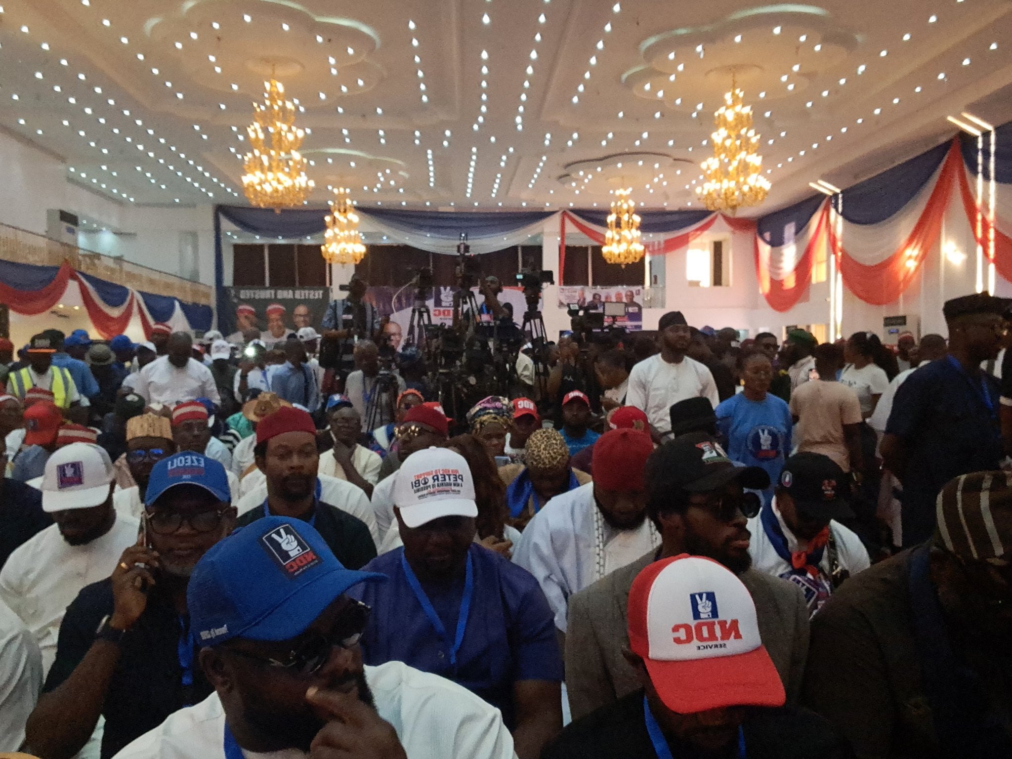 Peter Obi, Kwankwaso Attends NDC National Convention In Abuja [Photos]