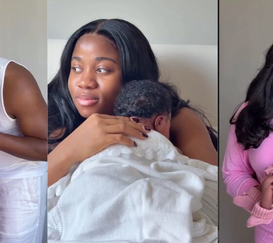 Veekee James Welcomes First Child With Husband Femi Atere