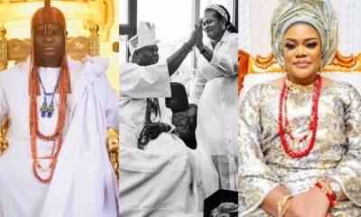 Ooni Of Ife Welcomes Twin Princes With Olori MariamAjibola
