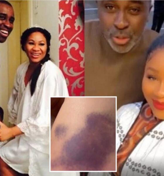 Frank Edoho's Ex-Wife Sandra Accuses Him Of Physical Abuse, Says He Threatened To Kill Her