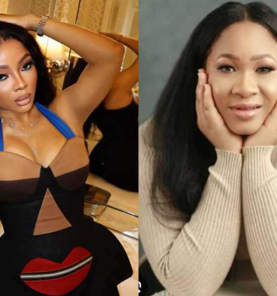 Toke Makinwa Slams Sandra Edoho For Disrespecting Her In Leaked Tape With Chike