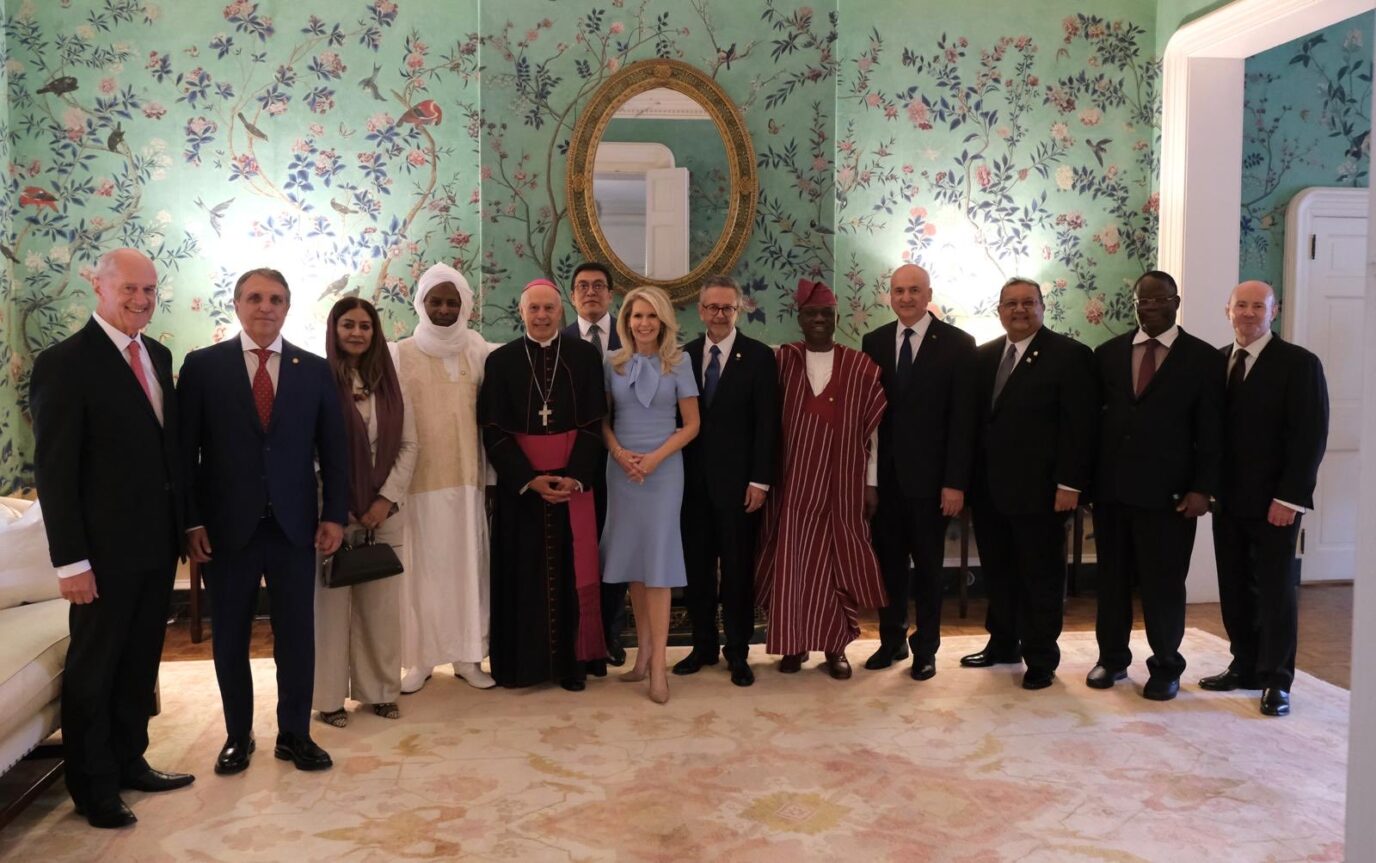 Kayode Are Begins Role As Nigeria’s Ambassador To US, Presents Credentials To Trump [Photos]