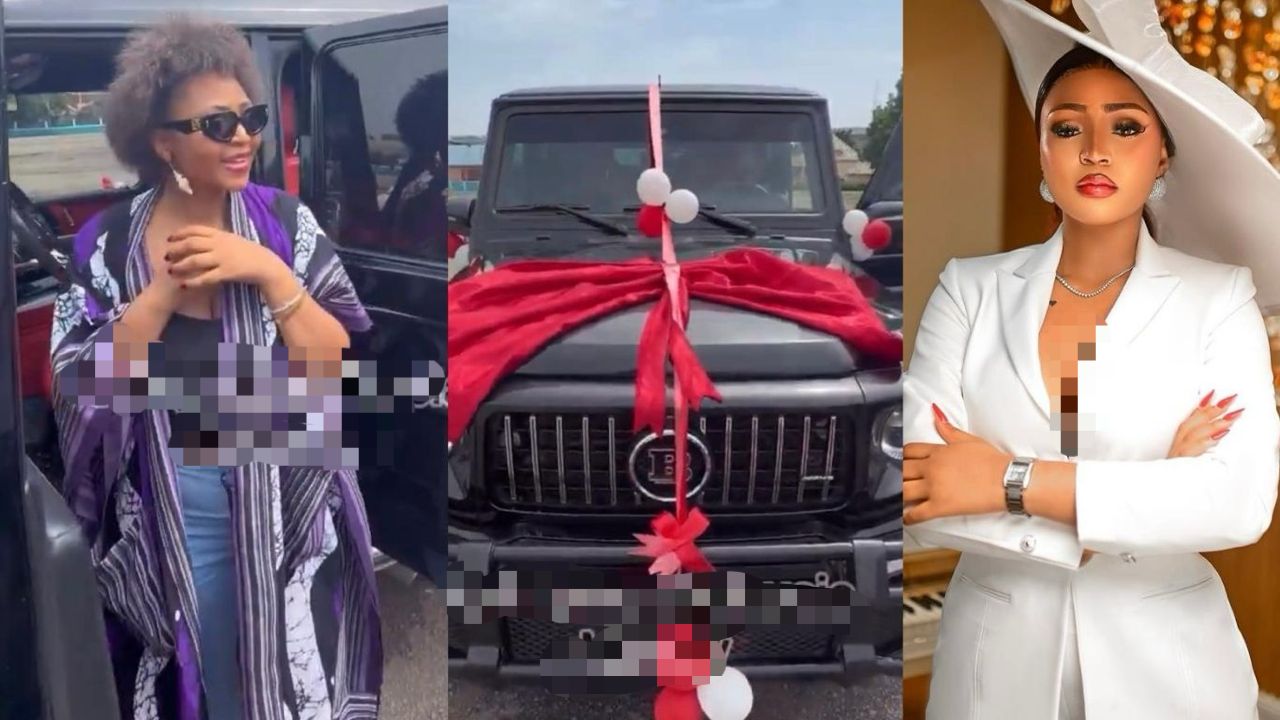 Regina Daniels Allegedly Receives Mercedes-Benz G-Wagon From Governor [Video]