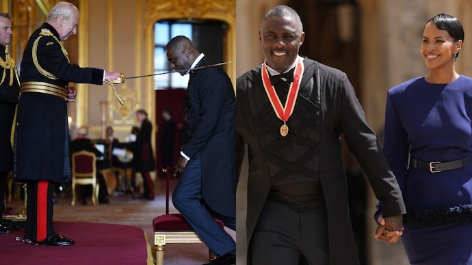 Idris Elba Knighted By King Charles [Photos]
