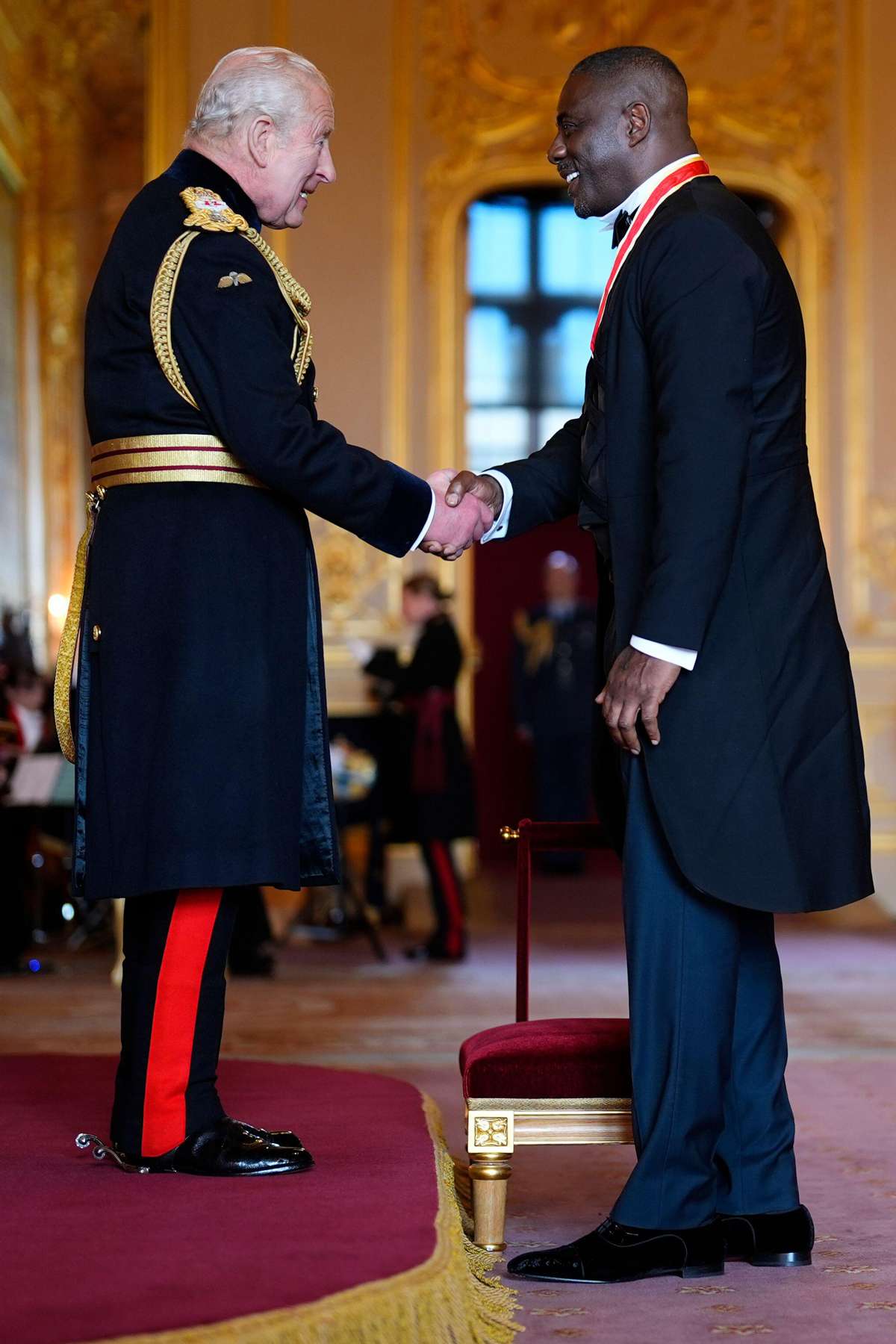 Idris Elba Knighted By King Charles [Photos]