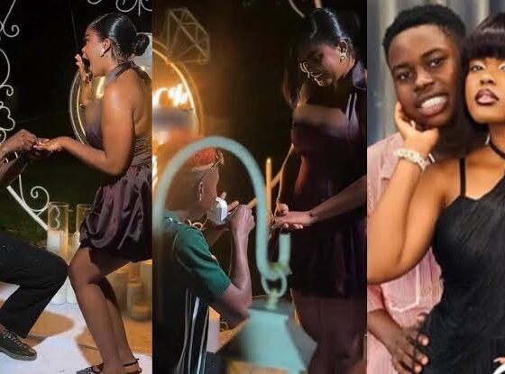 Peller Proposes Marriage To Jarvis In Ghana [Video]