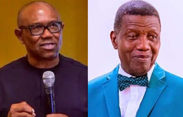 Peter Obi Defends Pastor Adeboye, Warns Against Ethnic And Religious Divisions