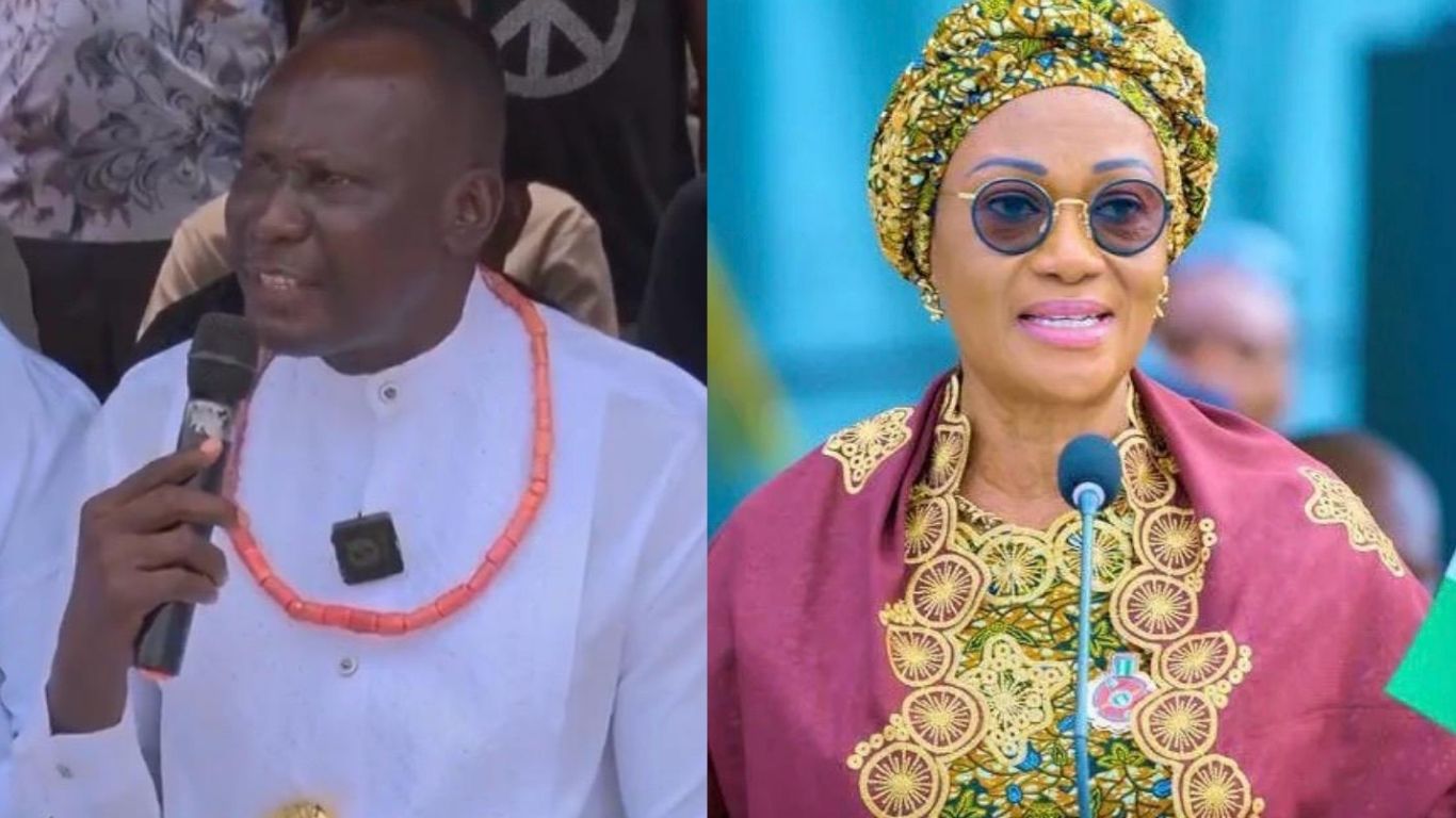 "Take Care Of Your Husband And Children, You've No Place In Presidency" - Warri Chief Tells Remi Tinubu