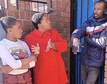 Nigerian Mum Confronts South African Man For Attempting To Drag Her 10-Year-Old Daughter Into His Apartment [Video]