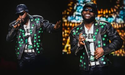 Davido Wears Jacket Bearing Names Of Abducted Oyo Pupils, Teachers At World Cup Concert