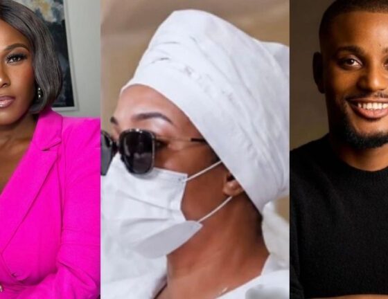 Uche Jombo Slams Bloggers For Sharing Photos Of Alexx Ekubo’s Wife