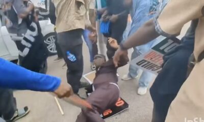 Omoyele Sowore Collapses After Police Fired Teargas At Abuja June 12 Protest [Video]
