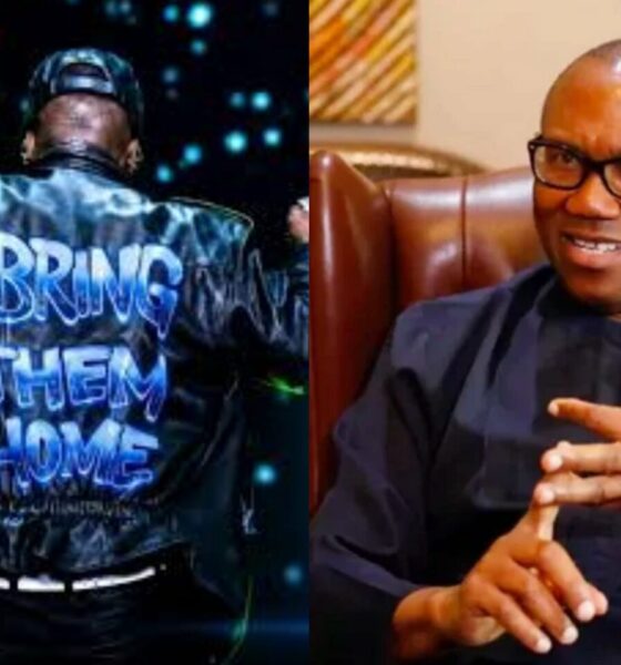 Peter Obi Commends Davido For Wearing 'Bring Them Home' Outfit At World Cup