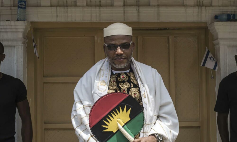 IPOB Suspends Nnamdi Kanu Indefinitely Over ‘Unguarded Utterances'