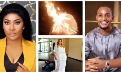 Angela Okorie Reveals Why She Burnt Dress She Wore To Alexx Ekubo’s Burial [Video]