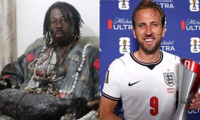 Ghanaian witch doctor says he will put a curse on Harry Kane