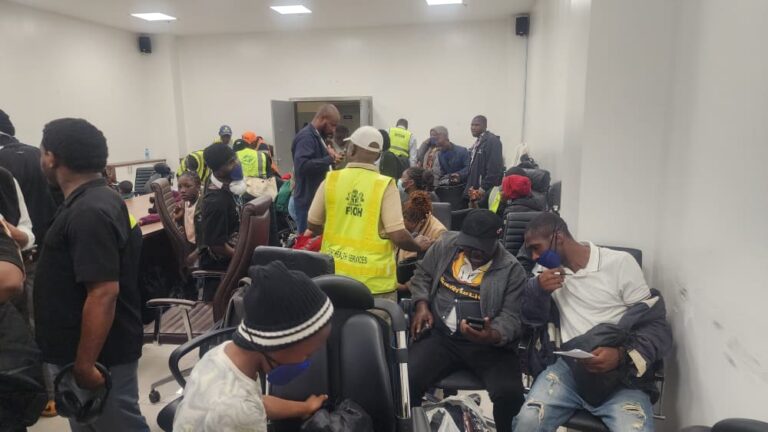 Second Batch Of Nigerians Repatriated From South Africa Arrive Lagos