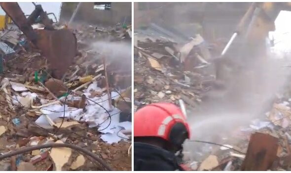Lagos Govt Announced Plans To Demolish All Distressed Buildings In Alajika Area