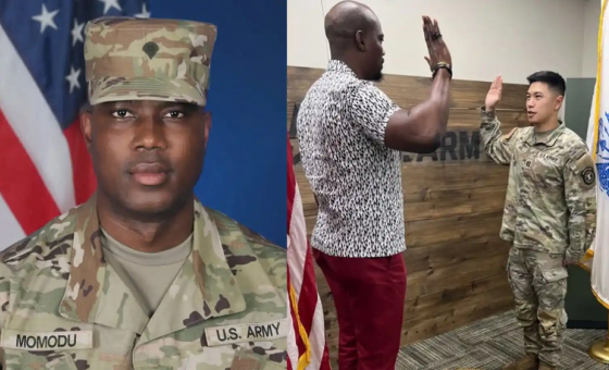 Nollywood Actor Joseph Momodu Joins United States Army