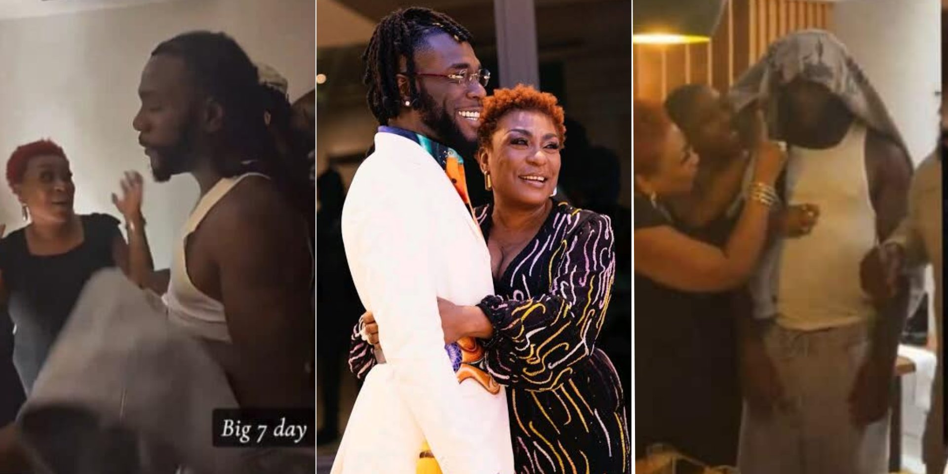 "We Want Wife And Children, Not Car” – Burna Boy’s Mother Tells Him On His 35th Birthday [Video]