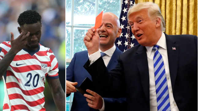 FIFA Overturns US Star Striker Balogun's Red Card After Trump Called Infantino 3 FIFA Overturns US Star Striker Balogun's Red Card After Trump Called Infantino