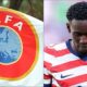 UEFA Criticises FIFA’s Decision To Suspend Red Card Of US Striker Folaran Balogun