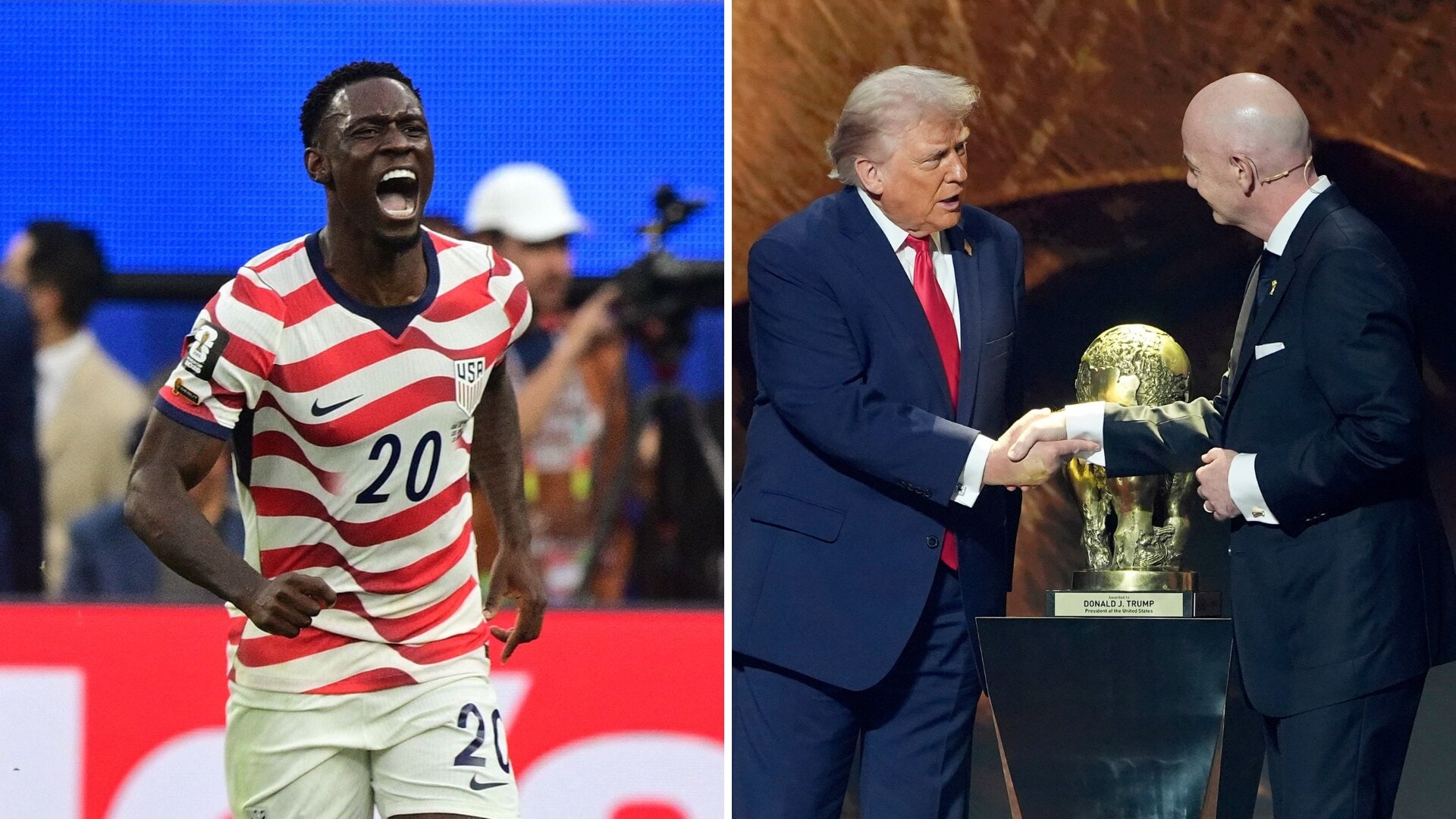 Trump Confirms Asking FIFA President To Review Folarin Balogun's Red Card 3 Trump Confirms Asking FIFA President To Review Folarin Balogun's Red Card