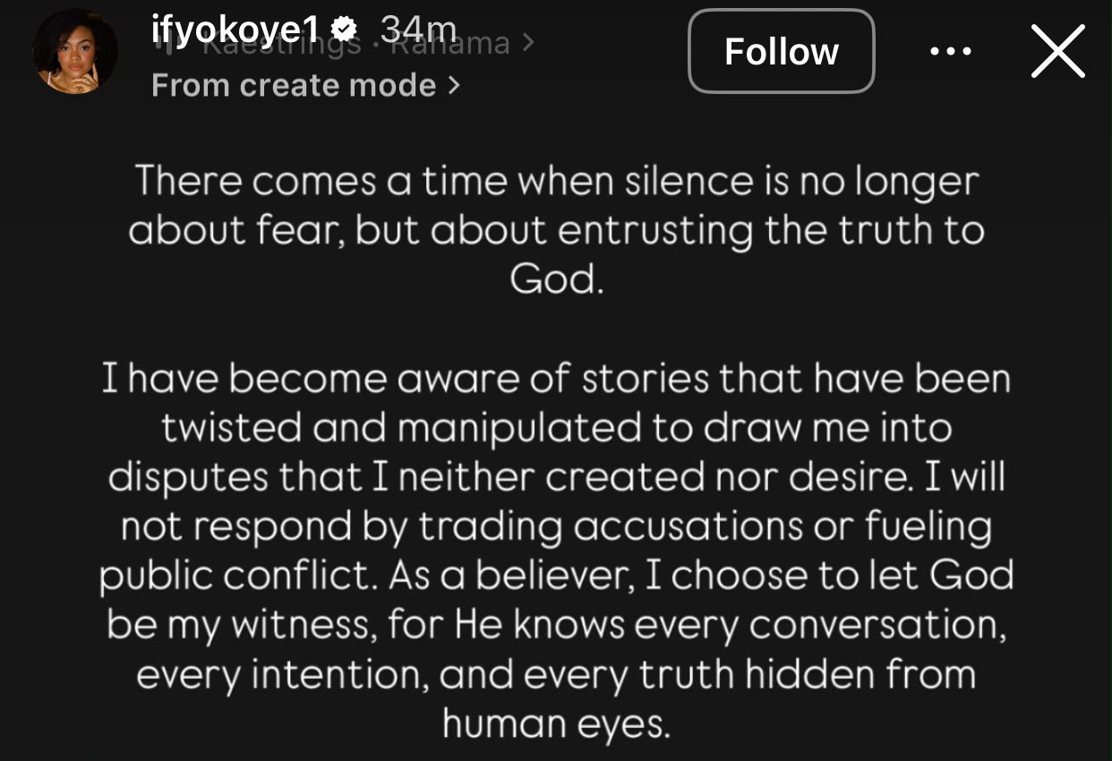 Jude Okoye’s Wife Ify Reacts To Peter Okoye’s Allegations Against Her 8 Jude Okoye’s Wife Ify Reacts To Peter Okoye’s Allegations Against Her