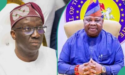 "Is Osun Not Tired Of Having A Dancing Governor?" - Okpebholo Mocks Adeleke [Video]