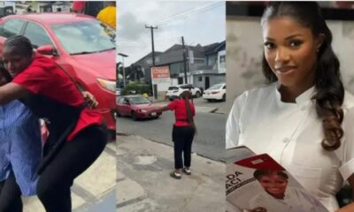 Hilda Baci Storms Street To Offer Discount To Customers At Her Restaurant [Video]