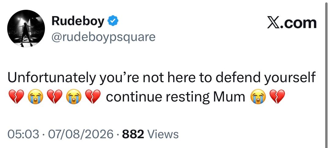 Paul Okoye Reacts After Peter Accused Their Late Mum Of Mistreating His Wife, Lola Omotayo 6 Paul Okoye Reacts After Peter Accused Their Late Mum Of Mistreating His Wife, Lola Omotayo
