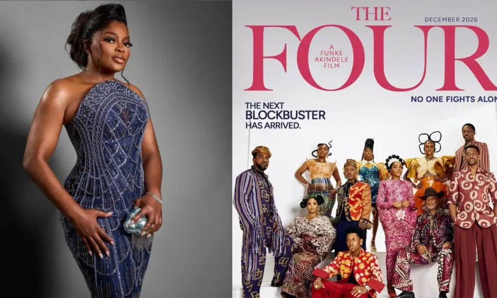 Funke Akindele Unveils Star Cast For Her New Movie ‘The Four’