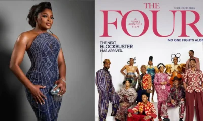 Funke Akindele Unveils Star Cast For Her New Movie ‘The Four’