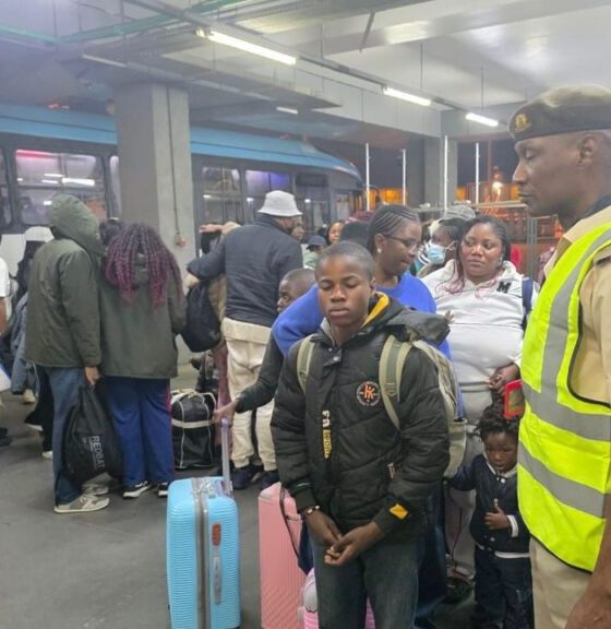 67 More Nigerians Repatriated From South Africa Arrive In Lagos