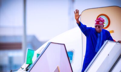 Tinubu Begins Three-Week Vacation In Europe, Heads To London Today