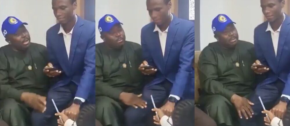 Oyo APC Guber Candidate Explains Why Male Student Sat On His Lap