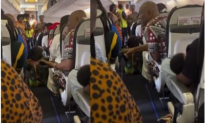 Seat Dispute Delays Air Peace Flight As Passengers Refuse To Leave [Video]