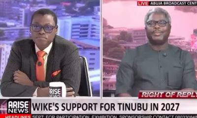 Arise TV Cuts Interview With Wike’s Aide, Lere Olayinka For Refusing To Answer Rufai Oseni's Question [Video]