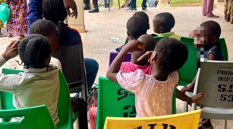 Oyo Police Rescue 17 Children, Arrest Seven Suspects Over Interstate Trafficking