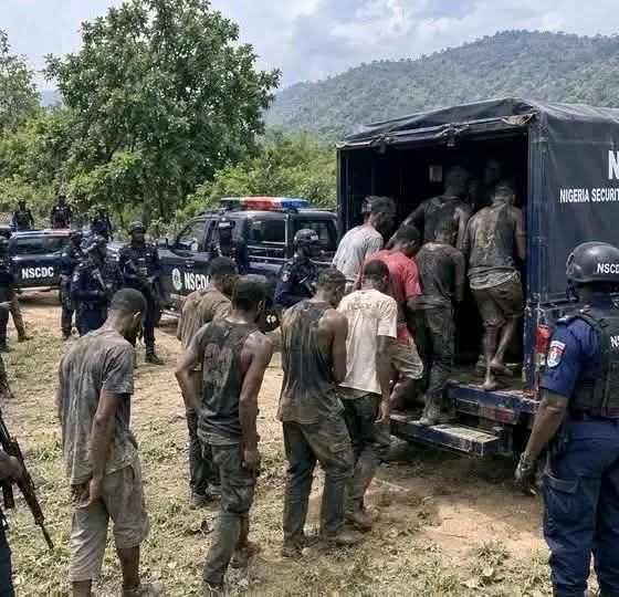 Full List of 20 NSCDC Officers Suspended Over Deaths of 37 Miners as Survivor Alleges Substance was sprayed in cell 12