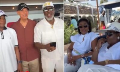 Dino Melaye, Seyi Tinubu, Aisha Buhari Spotted Together in Malaga, Video Sets Social Media Abuzz 1