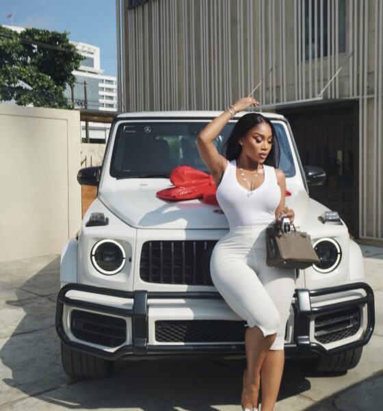 Bella Turns Heads as She Shows Off Newly Acquired G-Wagon Worth Over ₦720m (VIDEO) 24