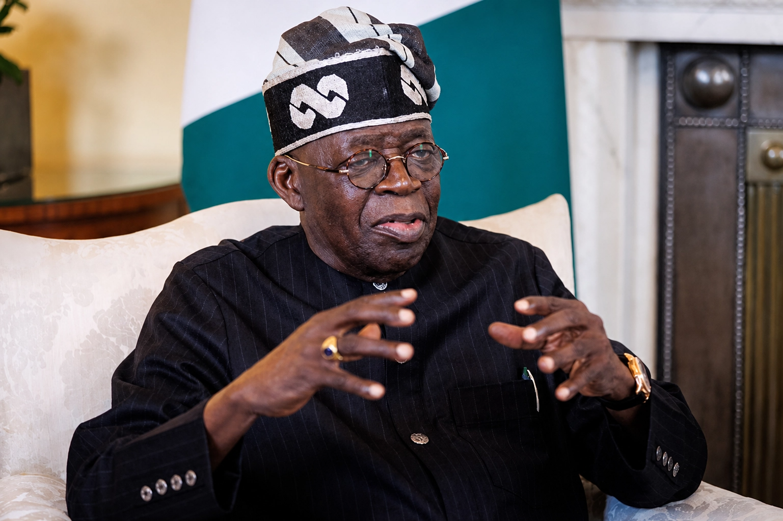 His Excellency, Bola Ahmed Tinubu, President and Commander-in-Chief of the Armed Forces of the Federal Republic of Nigeria.