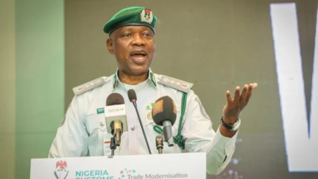 Comptroller-General of Customs, Bashir Adewale Adeniyi