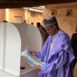 "I Will Congratulate Myself After The Election" – Buhari Says As He Casts Vote In Daura 3