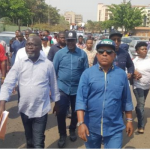 PDP Leaders Storms INEC Office To Protest Over Presidential Election [Photos] 2