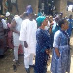 PHOTONEWS: Governor Ibikunle Amosun And Wife Wait In Line To Cast Their Votes 2