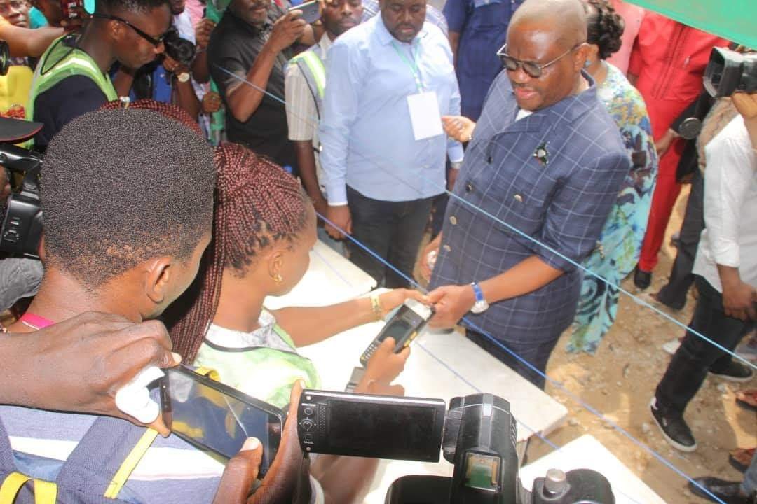 PHOTONEWS: Rivers State Governor Wike Casts His Vote. 5