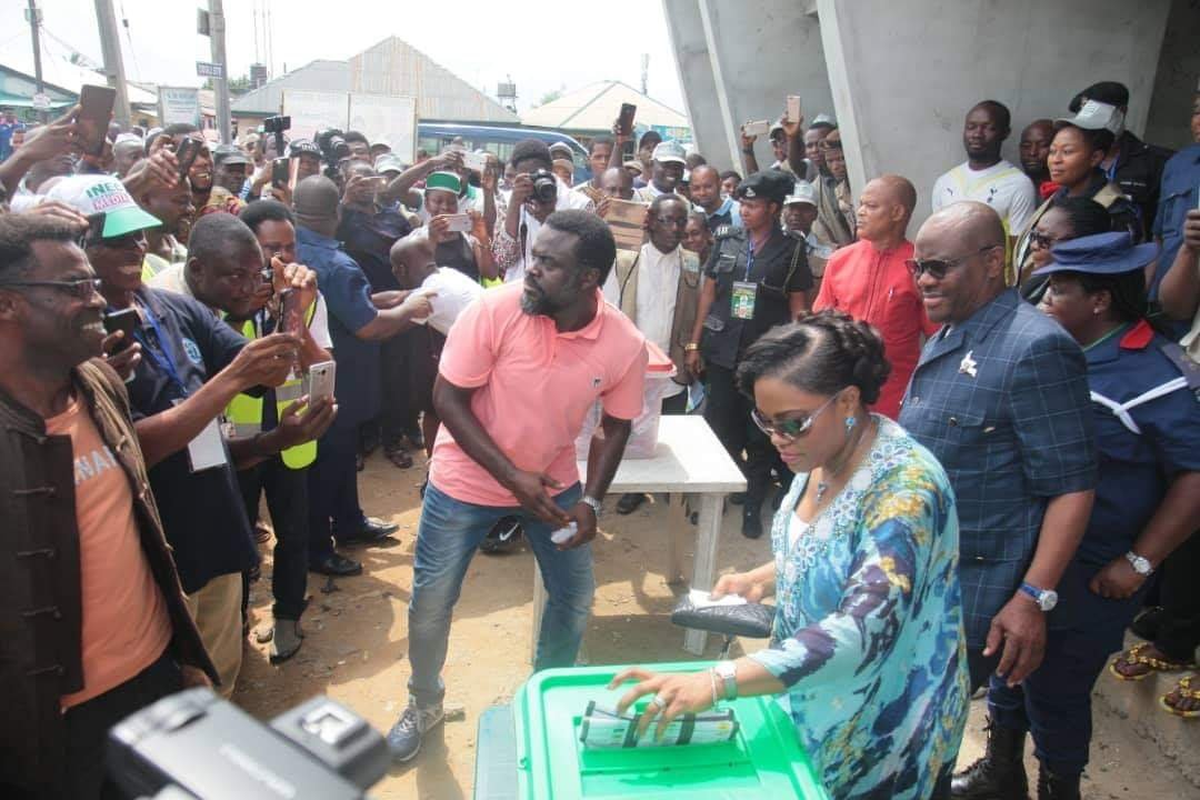 PHOTONEWS: Rivers State Governor Wike Casts His Vote. 22