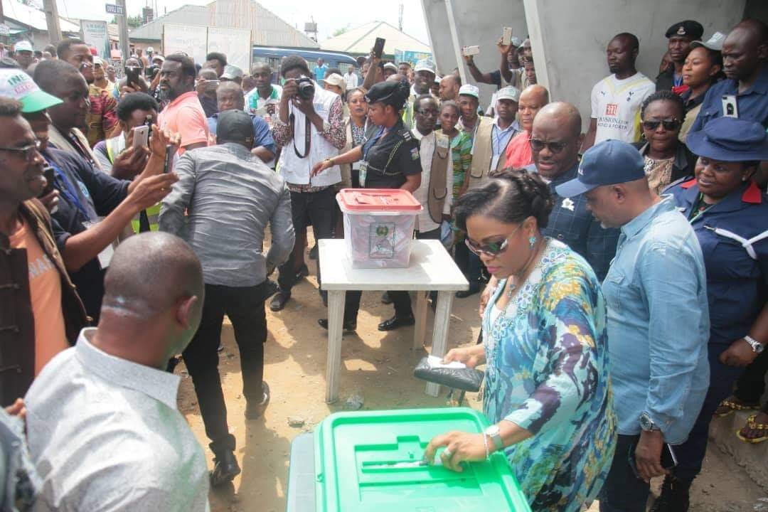 PHOTONEWS: Rivers State Governor Wike Casts His Vote. 27